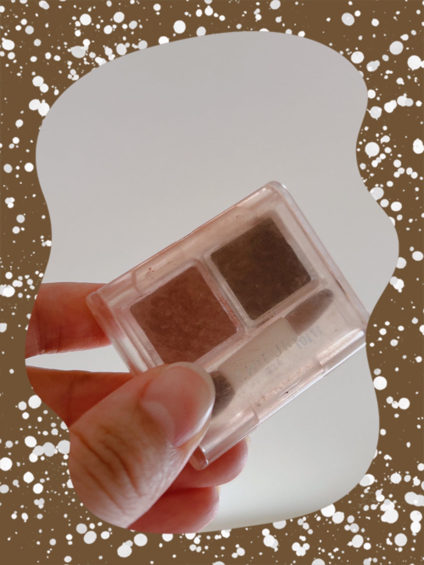 ツイン カラー アイシャドウ/ちふれ/アイシャドウパレットを使ったクチコミ(1枚目)