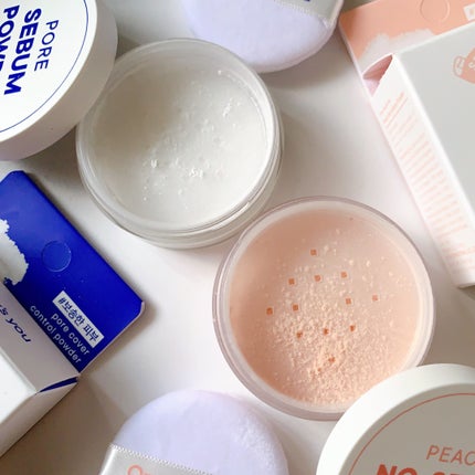 ポアセバムパウダー/One-day's you/ルースパウダーを使ったクチコミ(2枚目)