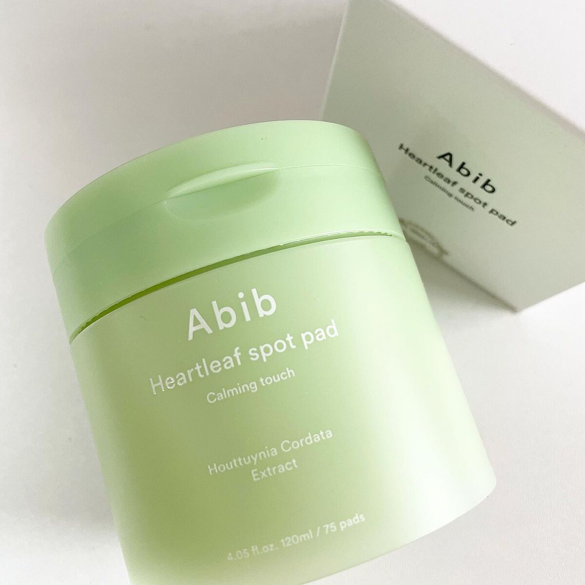 ドクダミカーミングタッチスポットパッド/Abib /トナーパッドを使ったクチコミ(1枚目)