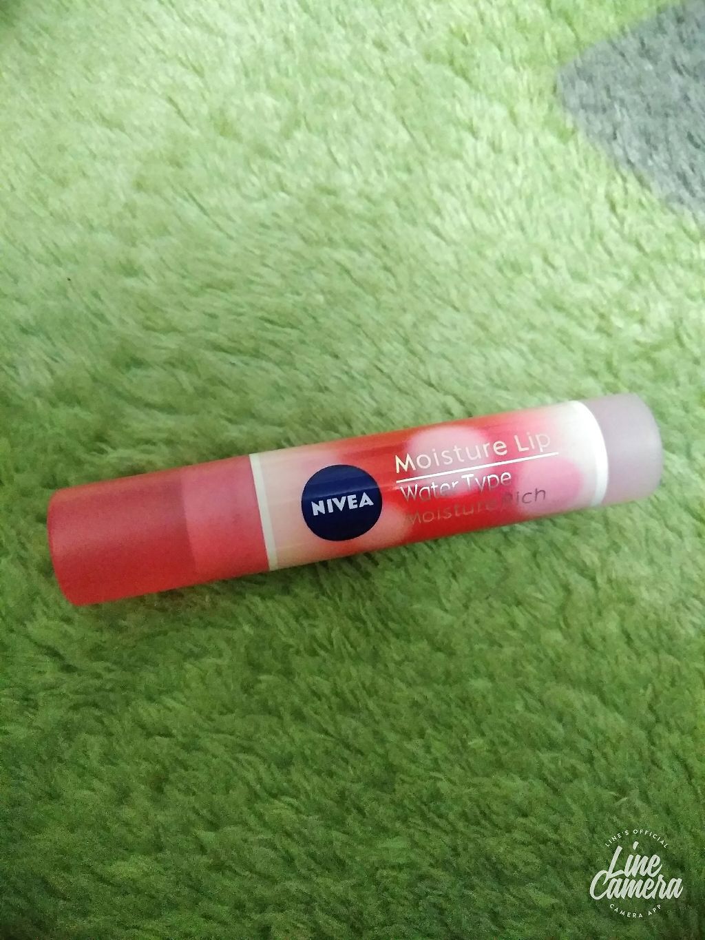 ニベア モイスチャーリップ ウォータータイプ モイスチャーリッチ/ニベア/リップクリームを使ったクチコミ（1枚目）