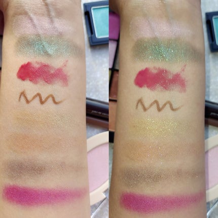 ダンシング ディメンションズ アイシャドウパレット/RMK/アイシャドウパレットを使ったクチコミ(2枚目)