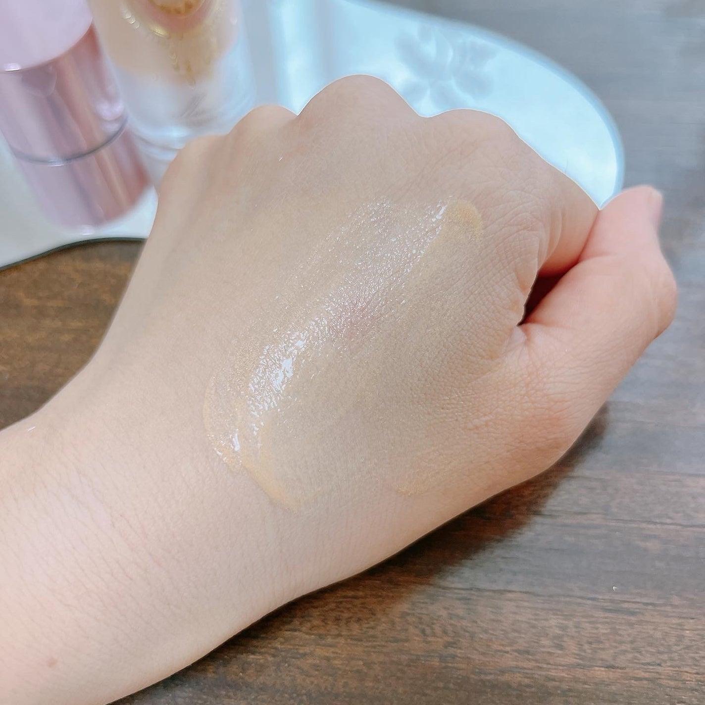 コラーゲンモイスチャースキンベース/illuN/化粧下地を使ったクチコミ(5枚目)