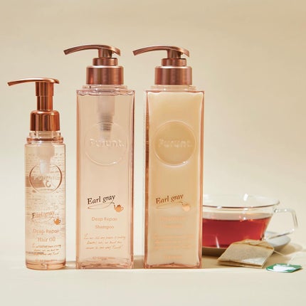 プルント ディープリペアペアセット アールグレイ N/Purunt./市販シャンプーを使ったクチコミ(1枚目)