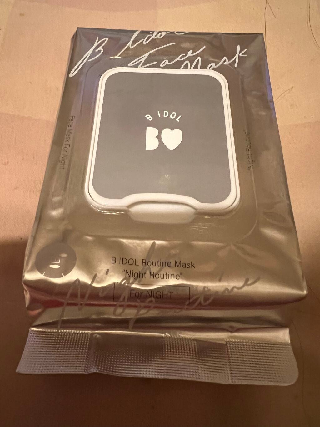ルーティンマスク(ナイトルーティン) /b idol/シートマスク・パックを使ったクチコミ(1枚目)