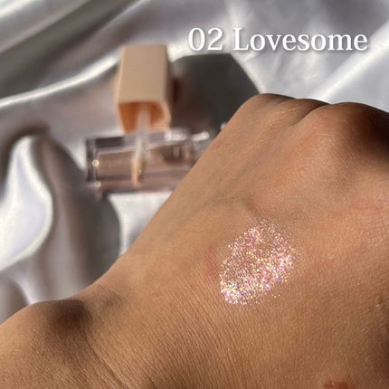 non♡ on LIPS 「・Nekerの新発売の可愛すぎるグリッターでメイクしながら終始..」(7枚目)