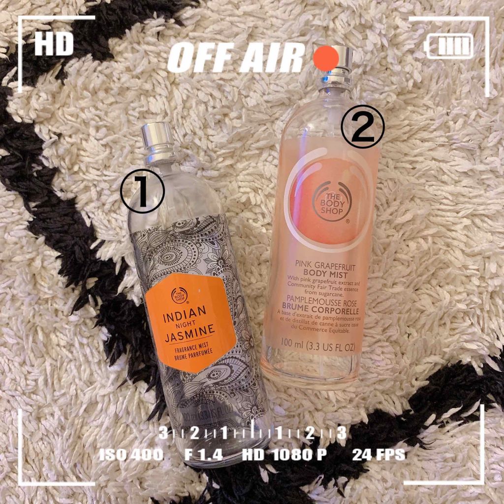 インディアンナイトジャスミン フレグランスミスト/THE BODY SHOP/香水を使ったクチコミ(1枚目)