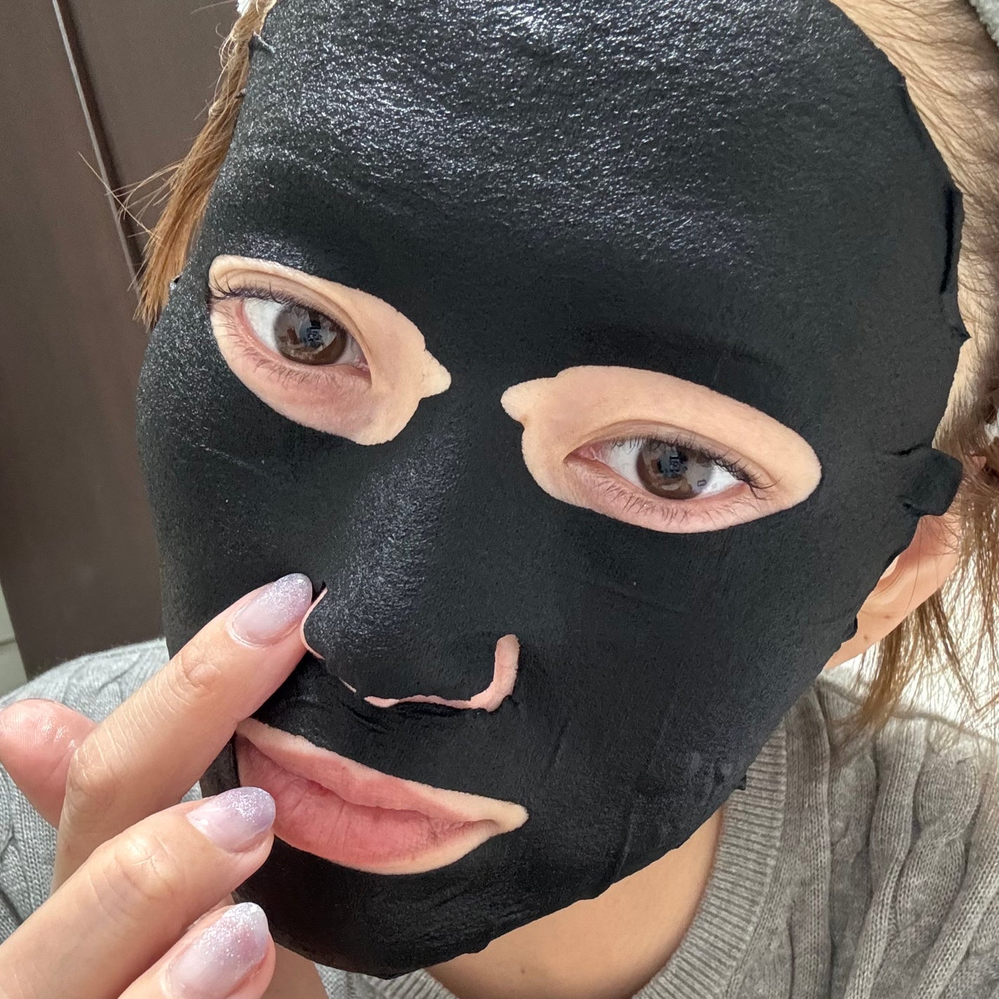 LEUNGESSMORE ブラックPスペシャルフェイスマスク/LEUNGESSMORE/シートマスク・パックを使ったクチコミ(2枚目)