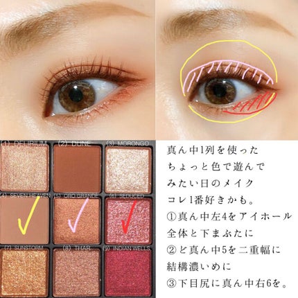 サマーソルスティス アイシャドーパレット/NARS/アイシャドウパレットを使ったクチコミ(3枚目)