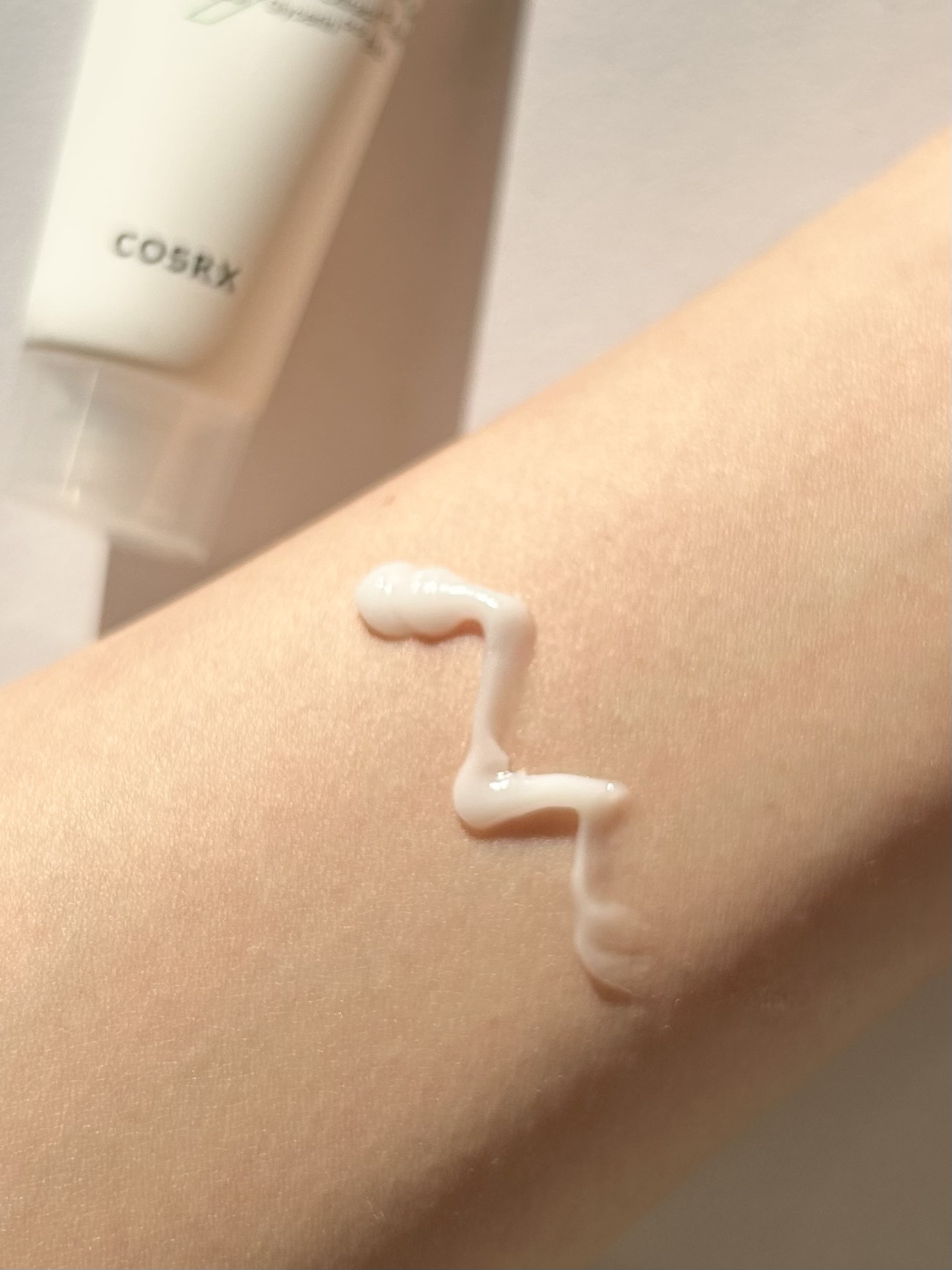 ピュアフィットシカクリーム (Pure Fit Cica Cream)/COSRX/フェイスクリームを使ったクチコミ（2枚目）