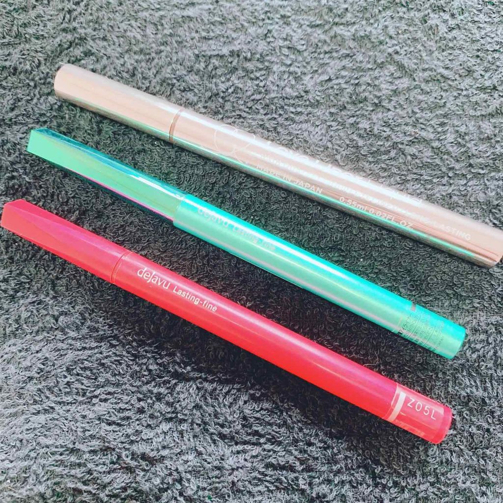 「密着アイライナー」しなやか筆リキッド/デジャヴュ/リキッドアイライナーを使ったクチコミ(1枚目)