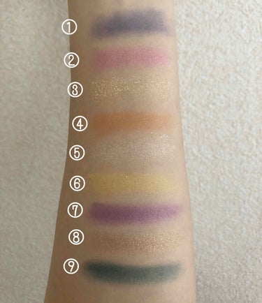 UR GLAM　BLOOMING EYE COLOR PALETTE/U R GLAM/パウダーアイシャドウを使ったクチコミ（3枚目）