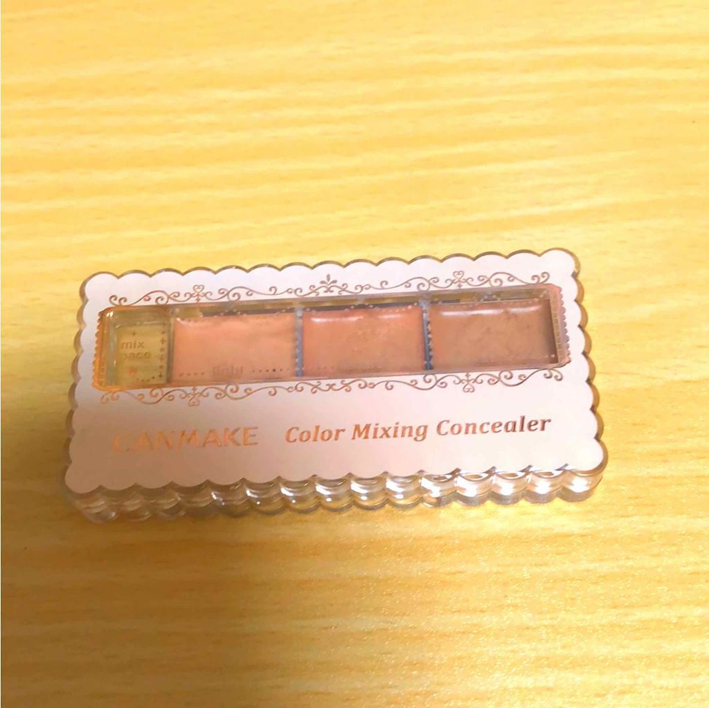 カラーミキシングコンシーラー/キャンメイク/パレットコンシーラーを使ったクチコミ（1枚目）