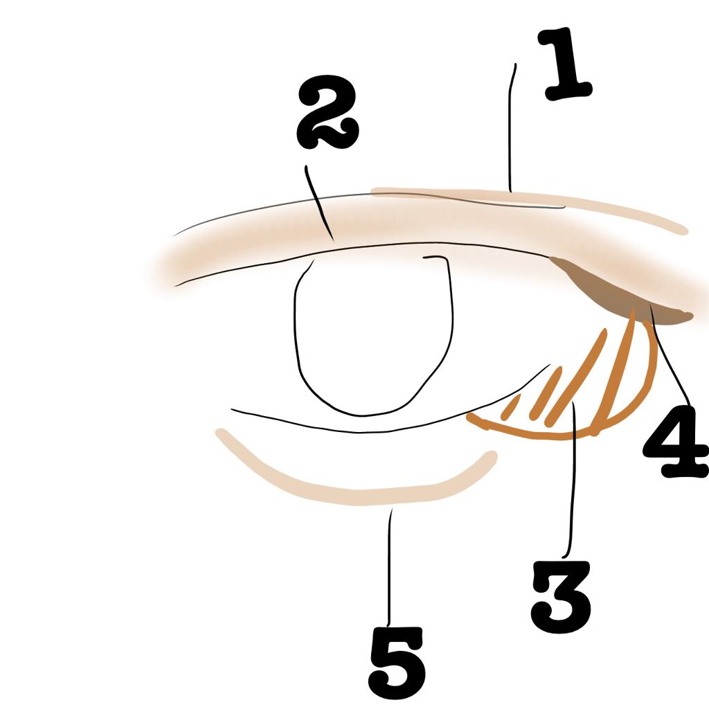 描くふたえアイライナー/CEZANNE/リキッドアイライナーを使ったクチコミ（2枚目）