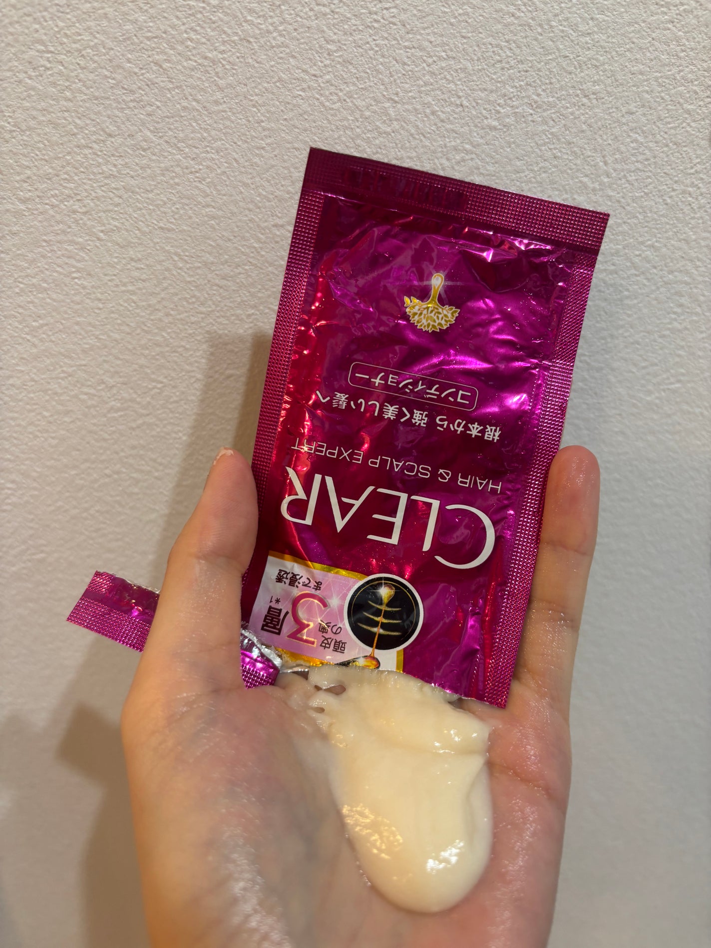 クリア Wヘアシャンプー/ヘアトリートメント/ユニリーバ・ジャパン/市販シャンプーを使ったクチコミ(4枚目)