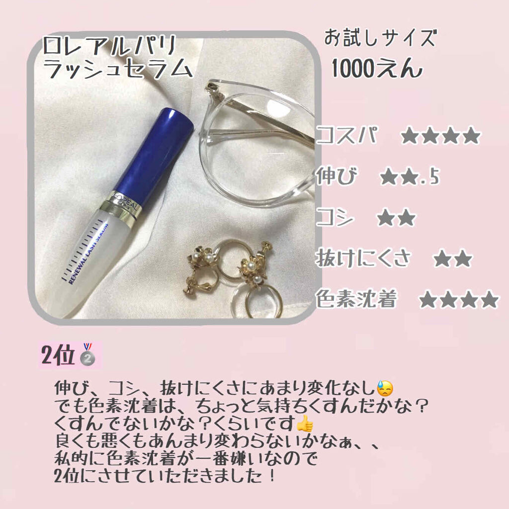 ラッシュケアエッセンス/キャンメイク/まつげ美容液を使ったクチコミ（3枚目）