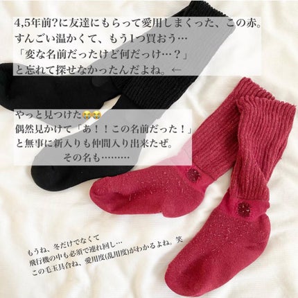 靴下サプリ まるでこたつ レディース ソックス/靴下サプリ/暖かい靴下を使ったクチコミ(3枚目)