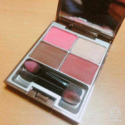 マカロングロウアイズ/LUNASOL/アイシャドウパレットを使ったクチコミ(1枚目)
