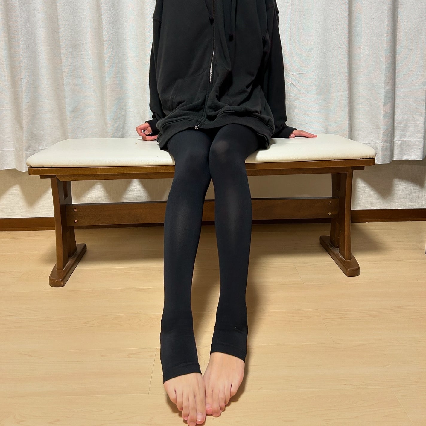 ベルミススリムフルレッグQuick+/BELMISE/着圧ソックス・レギンスを使ったクチコミ(2枚目)