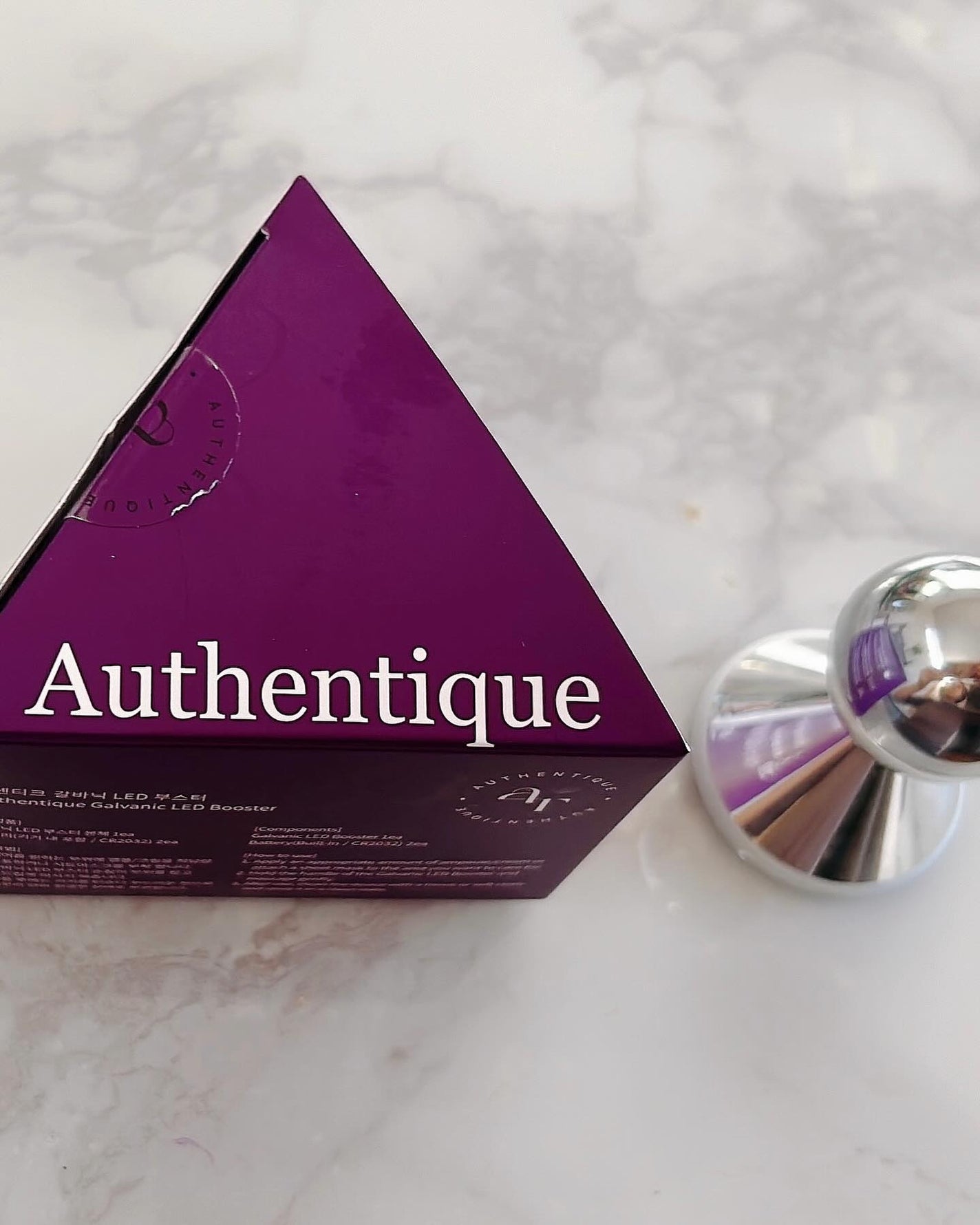 オーセンティックLEDブースター/AUTHENTIC/美顔器・マッサージを使ったクチコミ(7枚目)