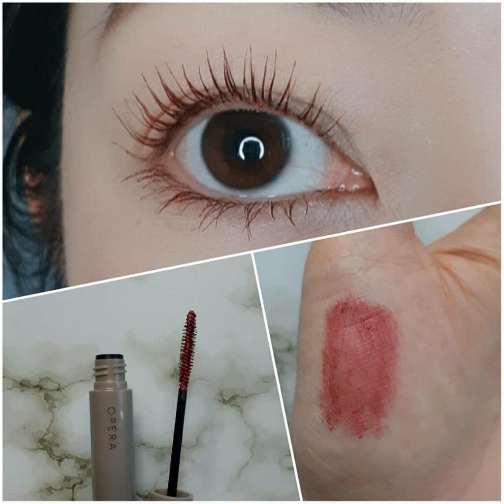 オペラ カラーリングマスカラ/OPERA/マスカラを使ったクチコミ（2枚目）