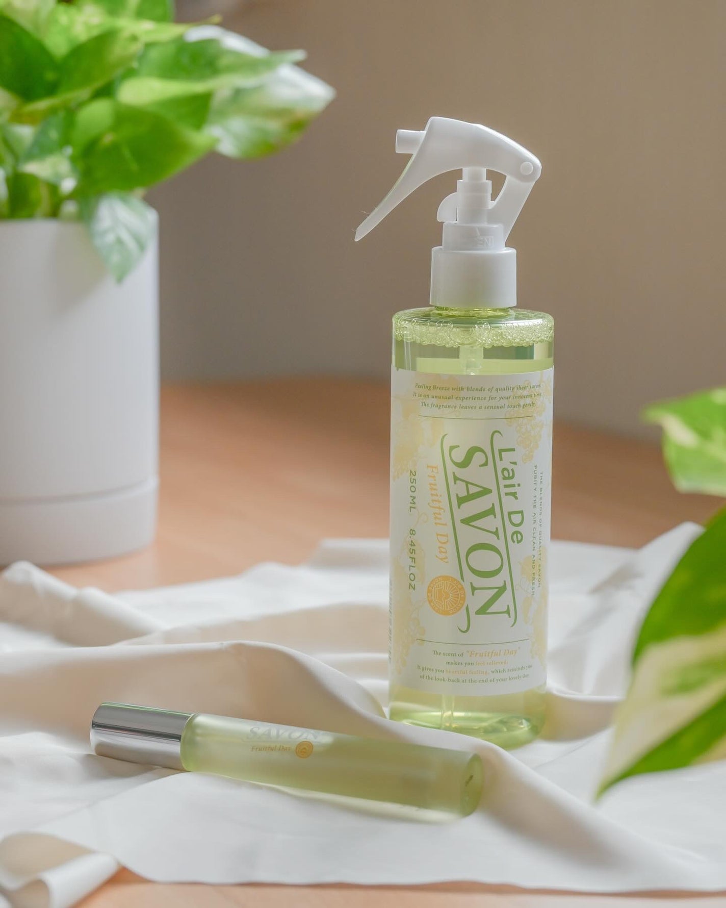 ファブリックスプレー(フルーツフルデイ)/レールデュサボン/ファブリックミストを使ったクチコミ(1枚目)