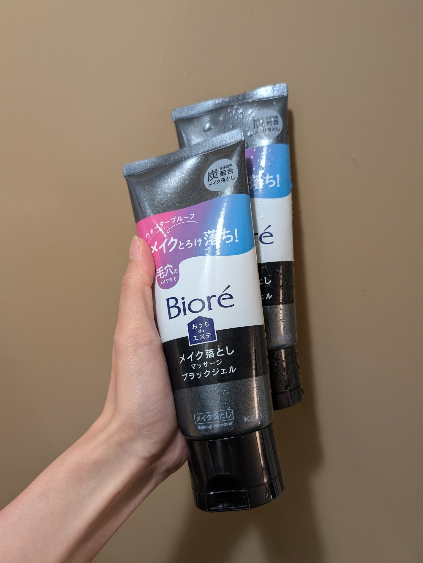 ビオレ おうちdeエステ メイク落とし マッサージブラックジェル/ビオレ/クレンジングジェルを使ったクチコミ(1枚目)