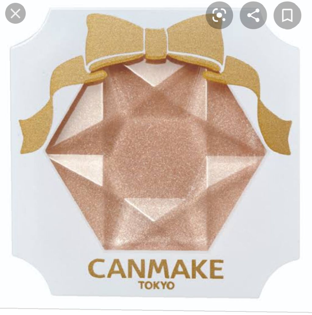 クリームハイライター/キャンメイク/クリームハイライトを使ったクチコミ（1枚目）