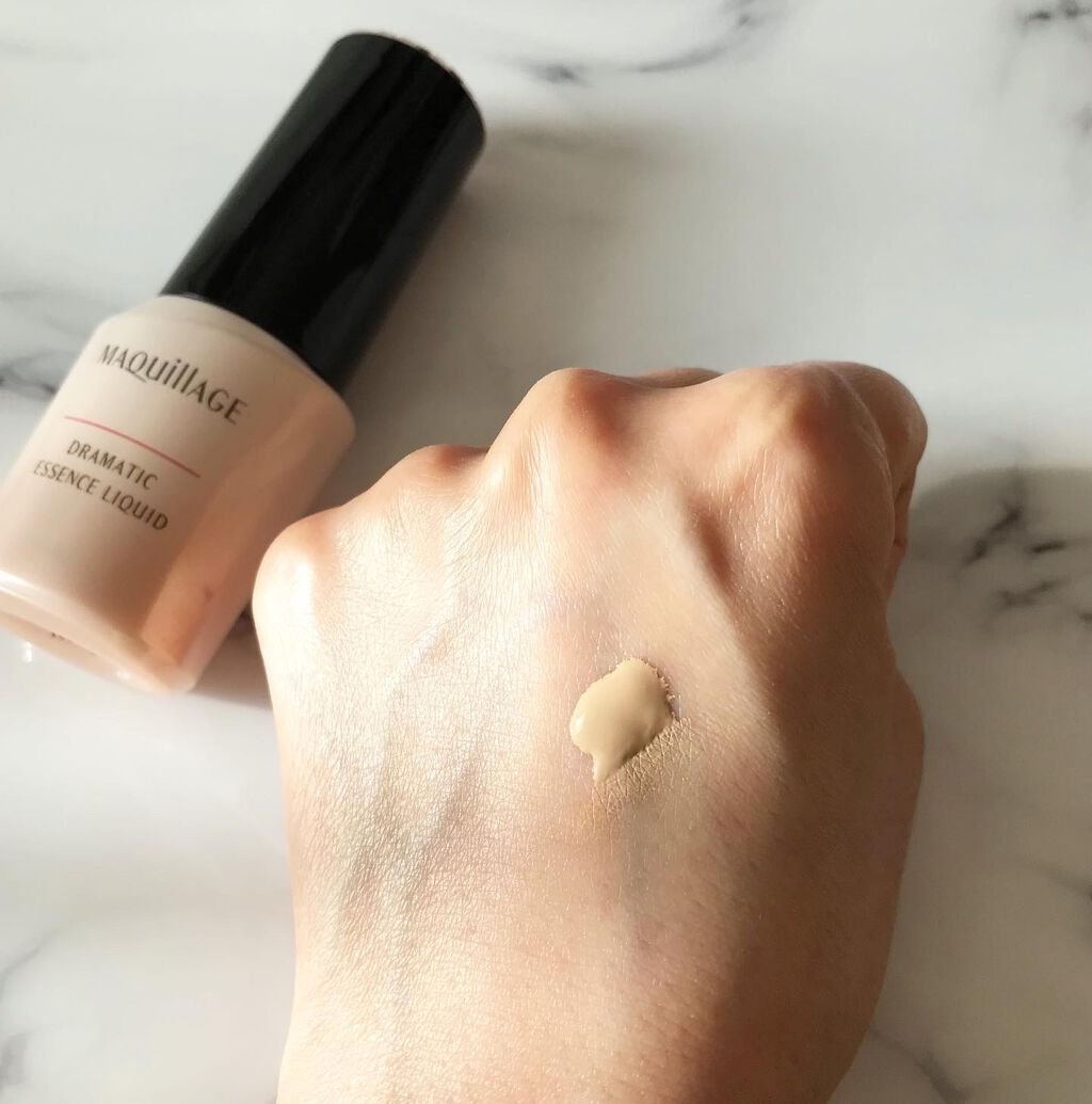 ドラマティックエッセンスリキッド/マキアージュ/リキッドファンデーションを使ったクチコミ（3枚目）