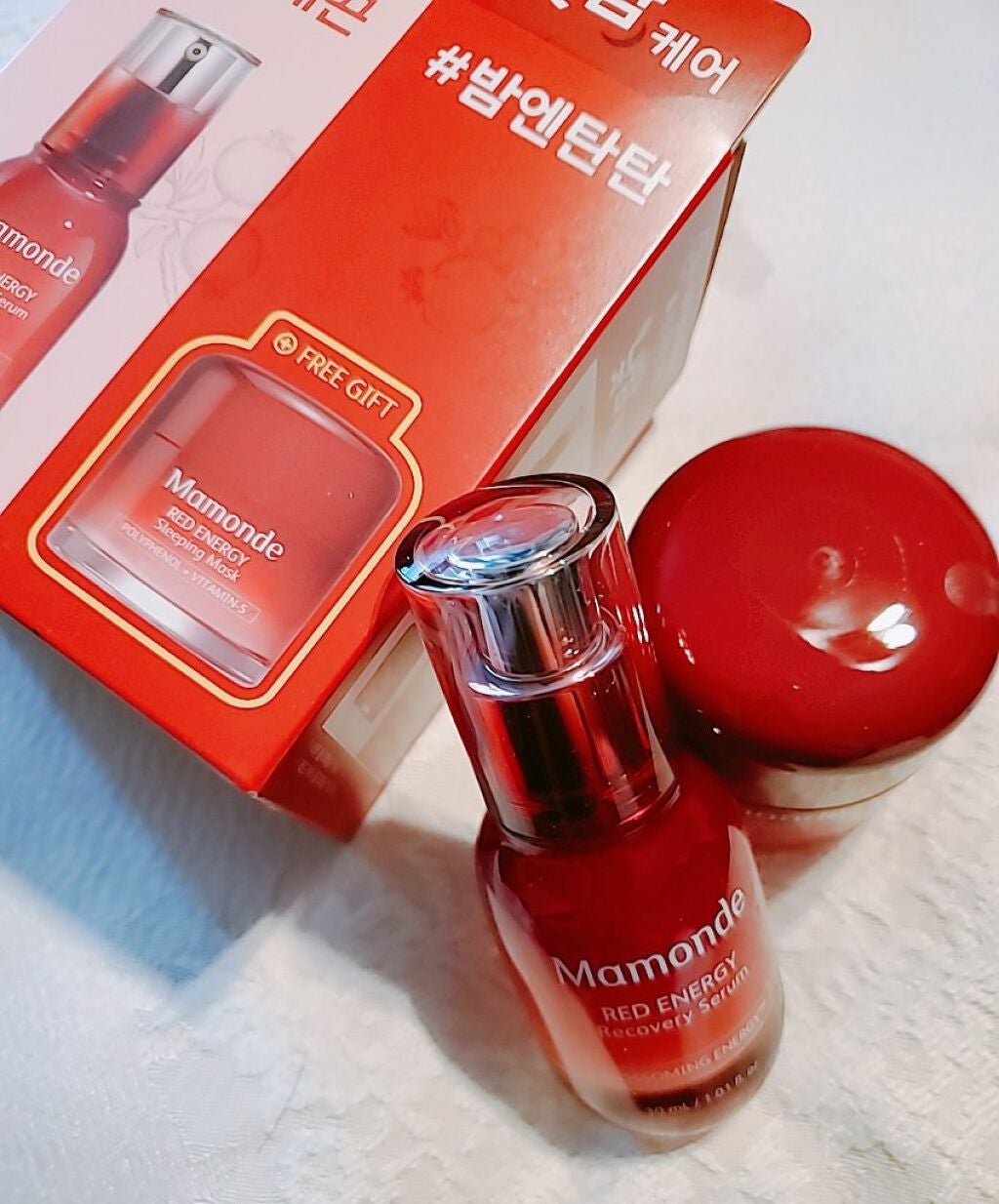 Mamonde Red Energy Recovery Serum/Mamonde/美容液を使ったクチコミ(3枚目)