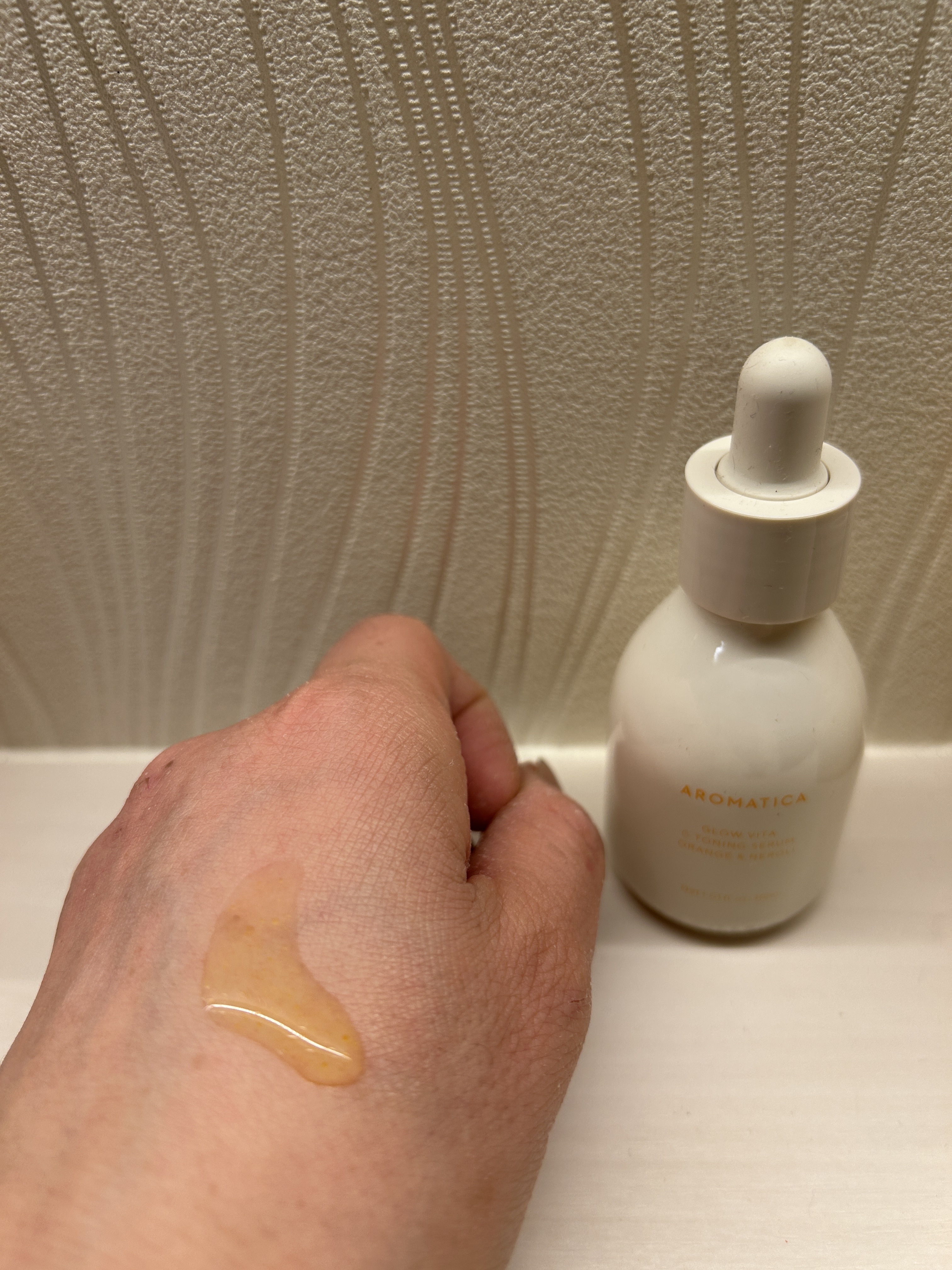 グロービタCトーニングセラム/AROMATICA/美容液を使ったクチコミ（3枚目）