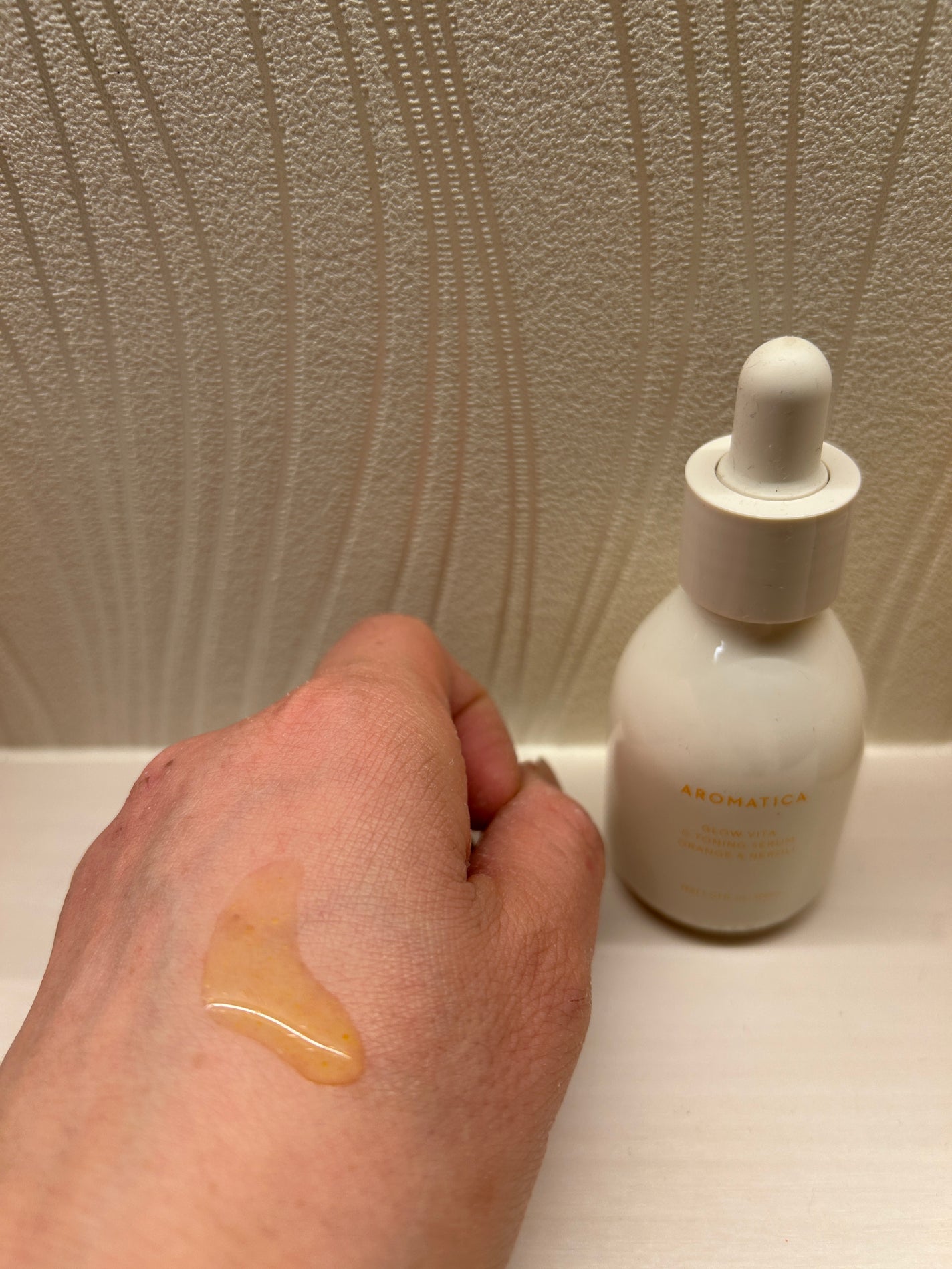 グロービタCトーニングセラム/AROMATICA/美容液を使ったクチコミ(3枚目)