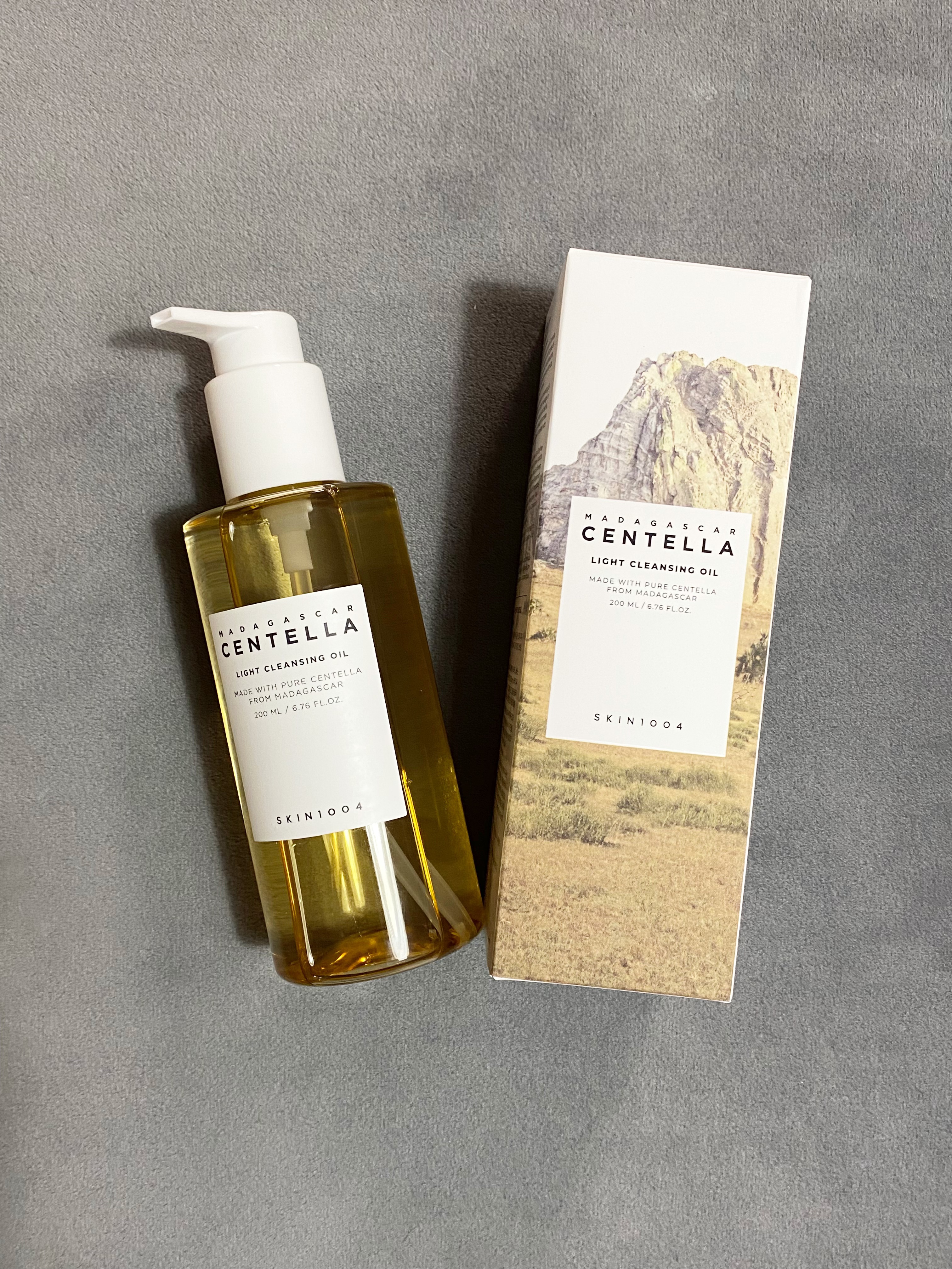 センテラ ライトクレンジングオイル/SKIN1004/オイルクレンジングを使ったクチコミ（1枚目）