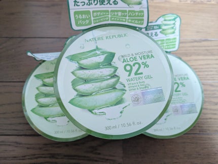 マイルド&モイスチャーアロエジェル/ネイチャーリパブリック/ボディローションを使ったクチコミ(1枚目)