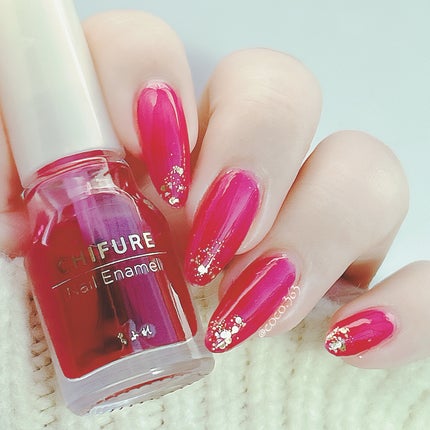 ネイル エナメル/ちふれ/マニキュアを使ったクチコミ(4枚目)