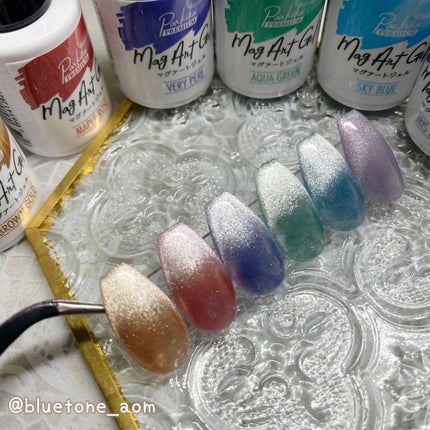 パル カラージェル/キャンドゥ/ジェルネイルを使ったクチコミ(8枚目)