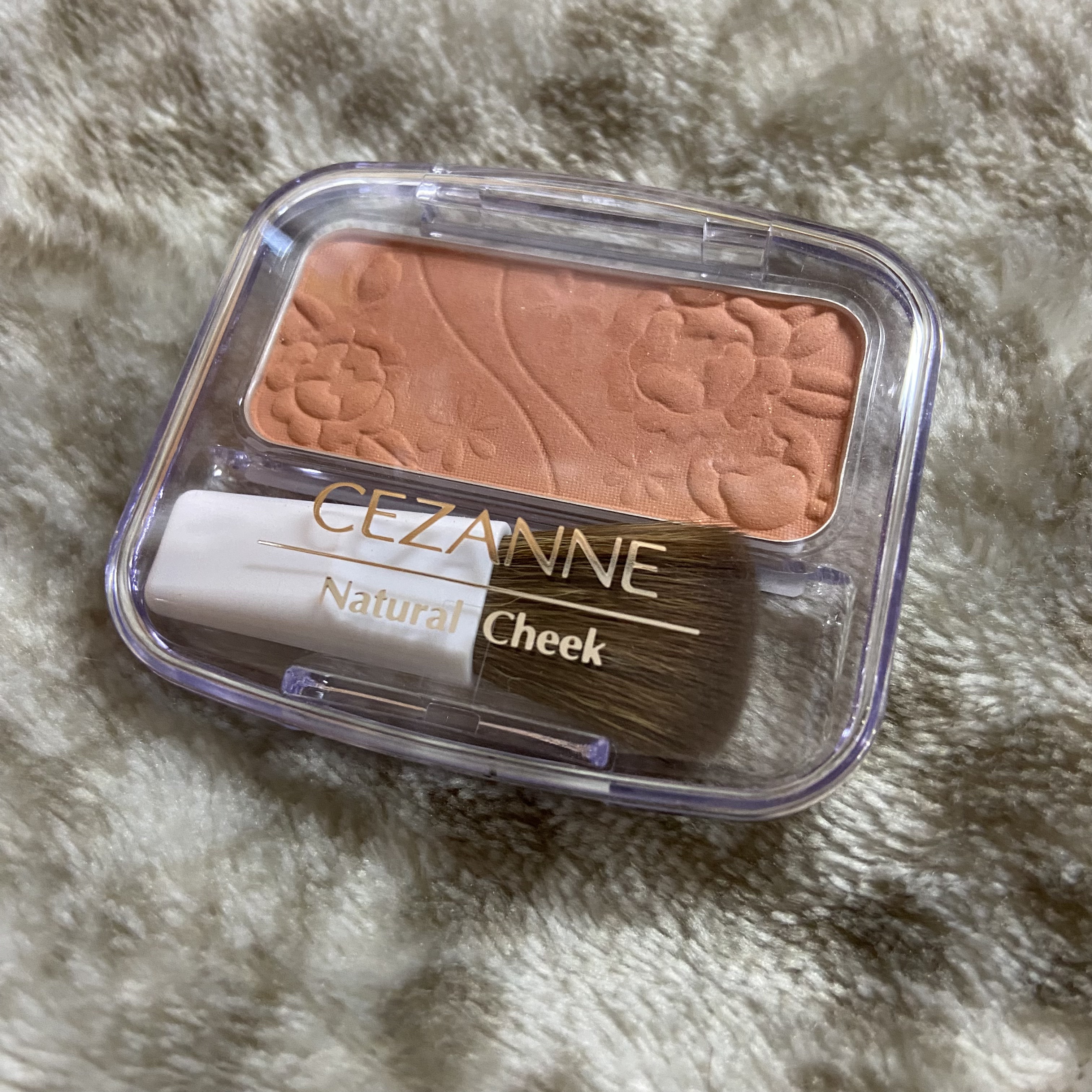 ナチュラル チークN/CEZANNE/パウダーチークを使ったクチコミ（1枚目）