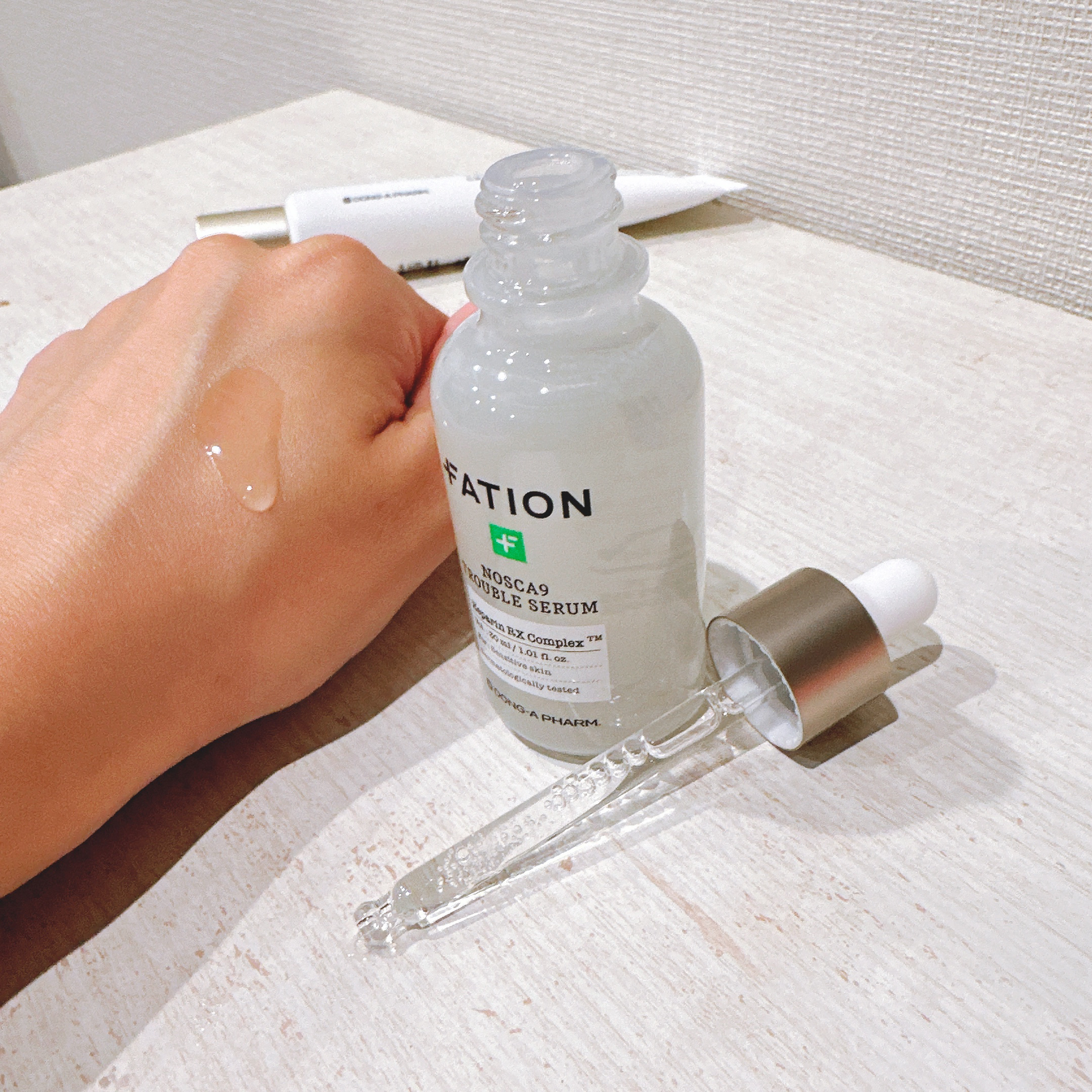 ノスカナインTクリームS/FATION/フェイスクリームを使ったクチコミ（2枚目）