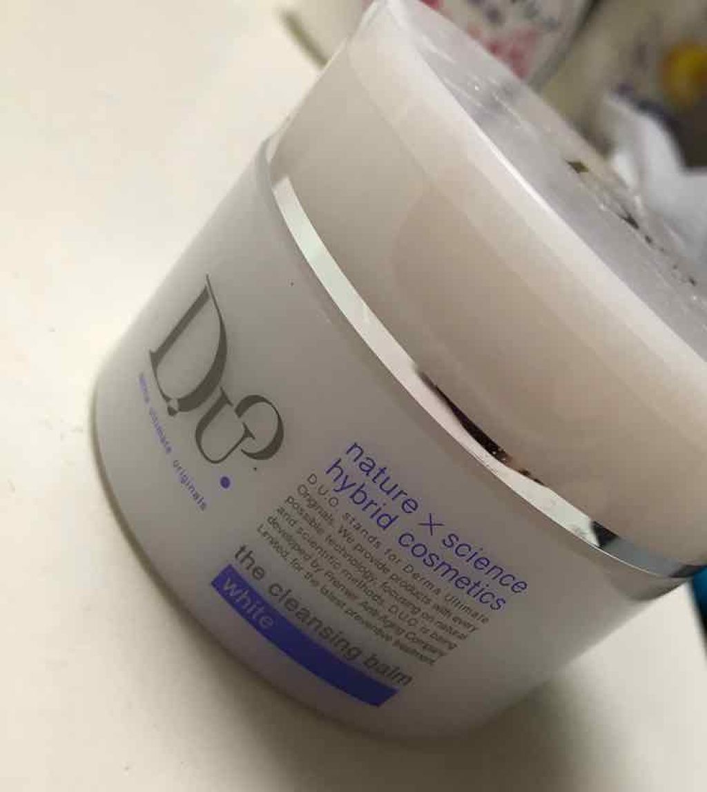 デュオ ザ クレンジングバーム ホワイトa/DUO/クレンジングバームを使ったクチコミ（1枚目）