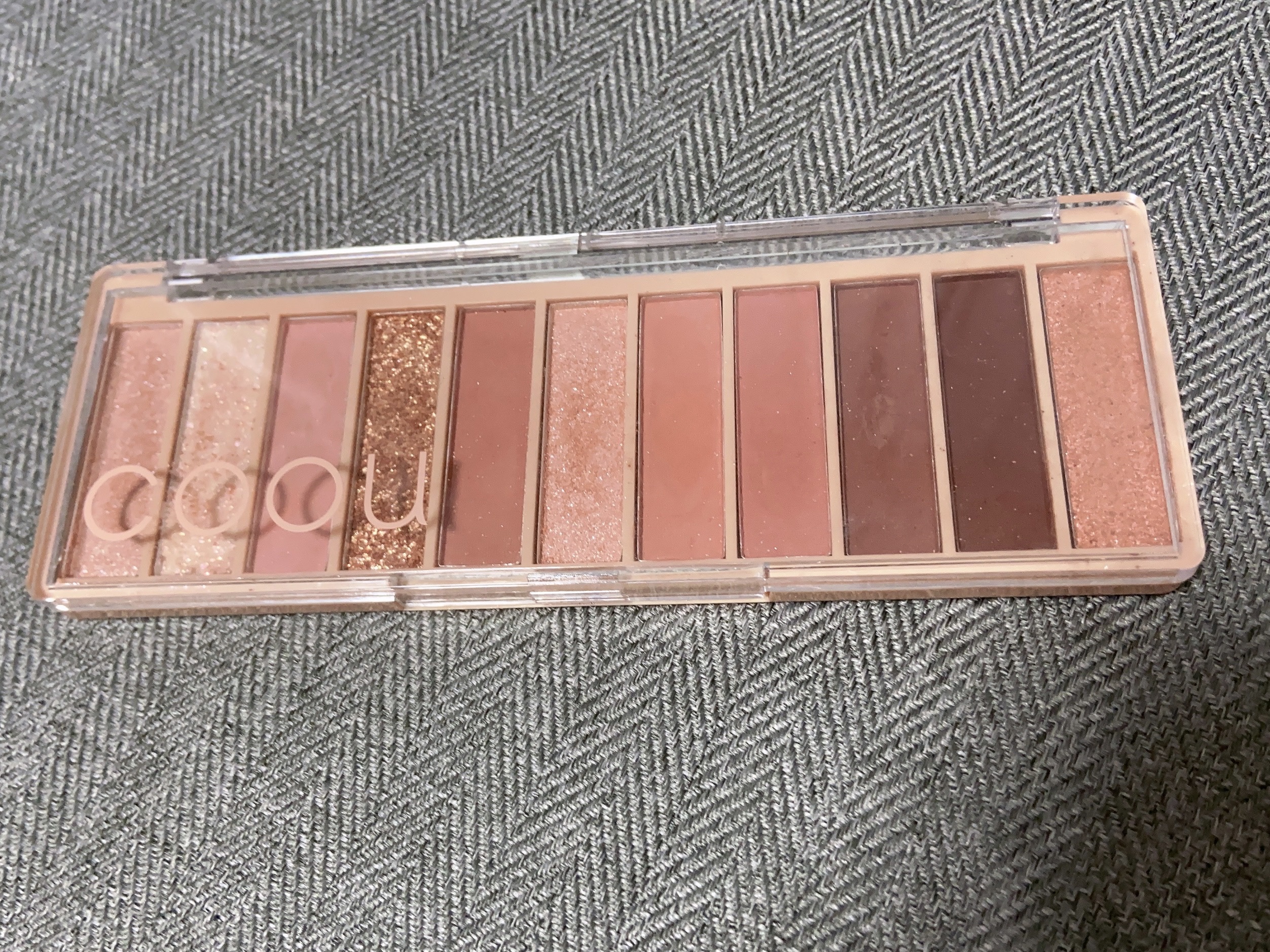 アイシャドウパレット/coou/アイシャドウパレットを使ったクチコミ（1枚目）