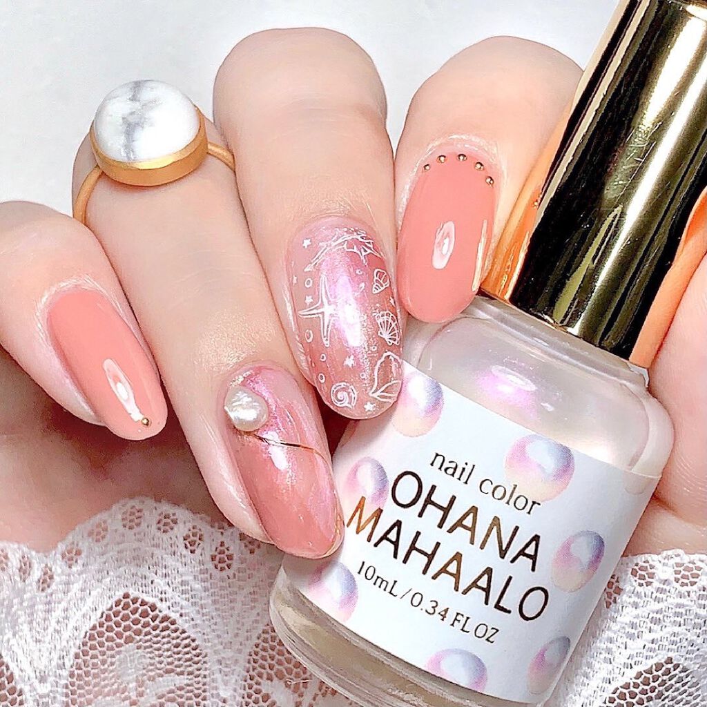 しずくネイルシール/キャンドゥ/ネイルシールを使ったクチコミ(3枚目)