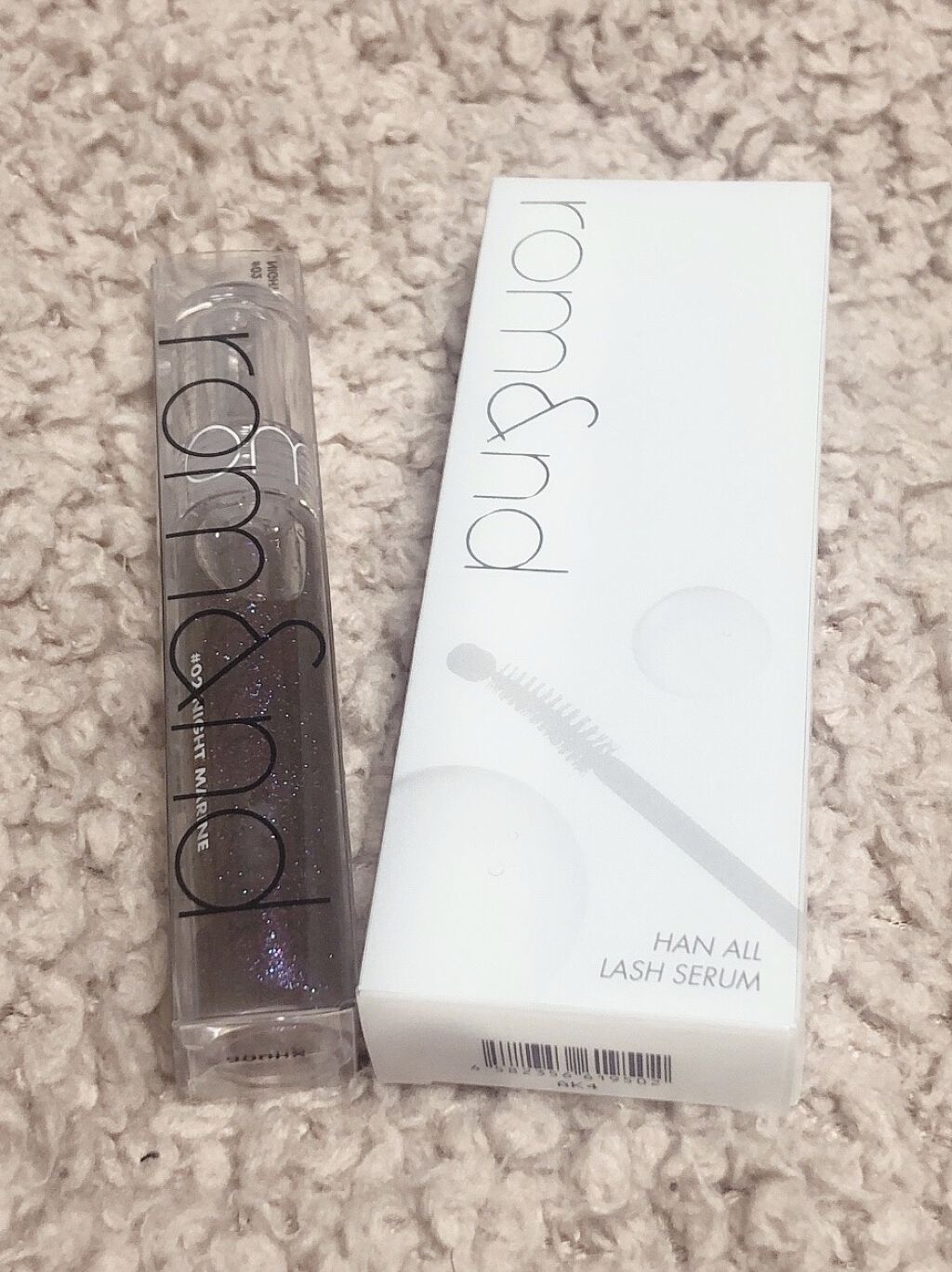 グラスティングウォーターグロス/rom&nd/リップグロスを使ったクチコミ（1枚目）