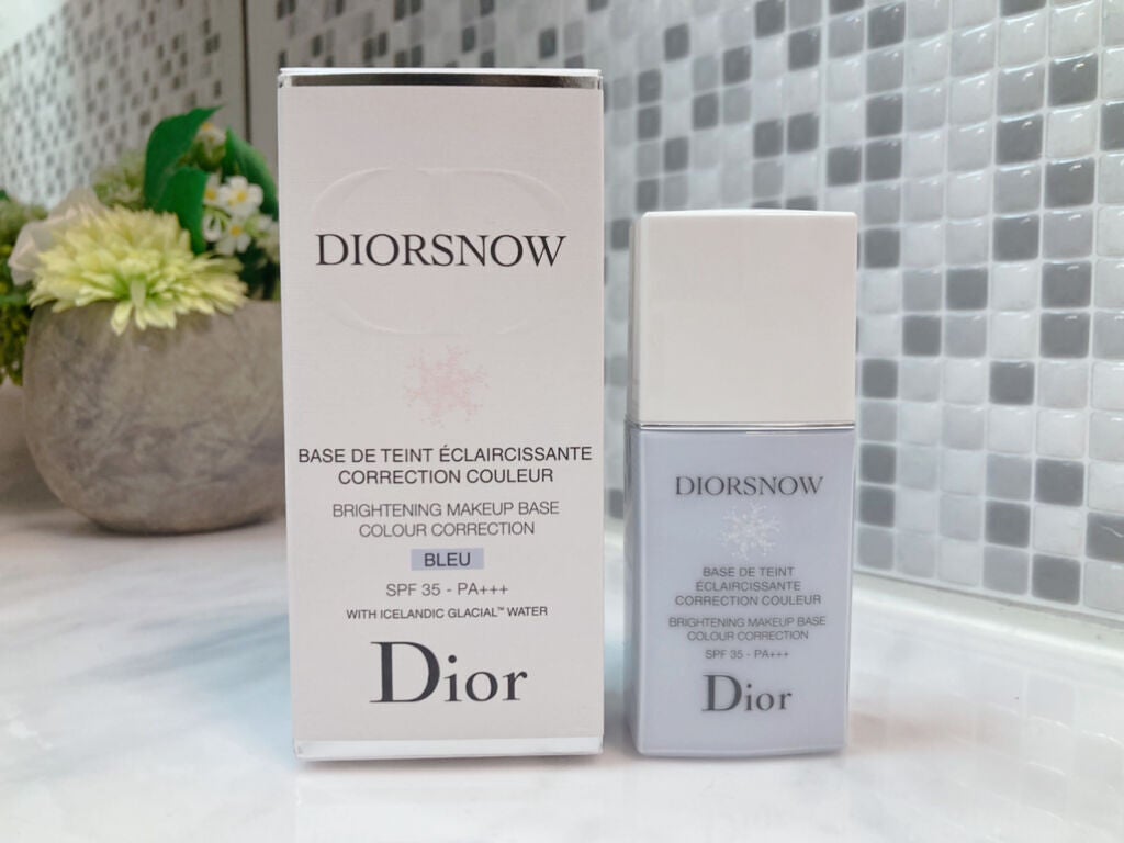 【旧】スノー メイクアップ ベース UV35 SPF35/PA+++/Dior/化粧下地を使ったクチコミ(1枚目)