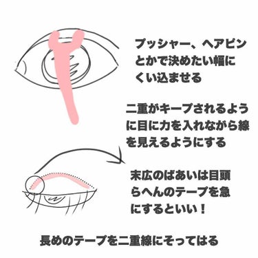 アイテープ（絆創膏タイプ、レギュラー、７０枚）/DAISO/二重まぶた用アイテムを使ったクチコミ（5枚目）