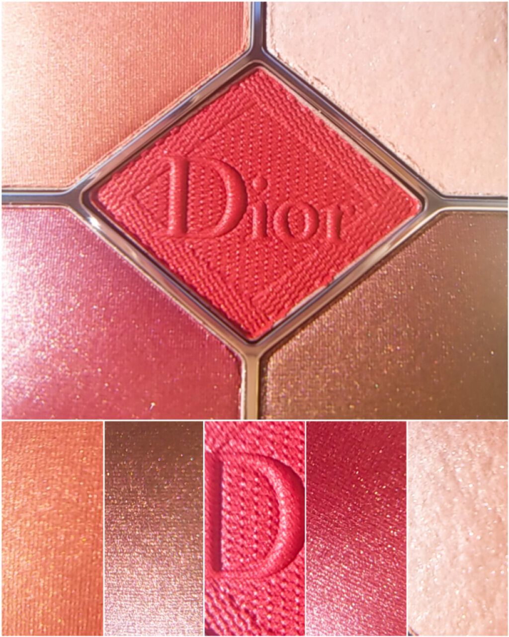 【旧】サンク クルール クチュール/Dior/アイシャドウパレットを使ったクチコミ（2枚目）