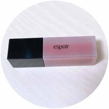 COLOR CONIC VELVET TINT LACQUER/espoir/口紅を使ったクチコミ（1枚目）