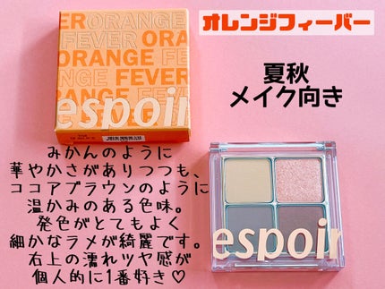 リアルアイハンディパレット/espoir/アイシャドウパレットを使ったクチコミ(4枚目)