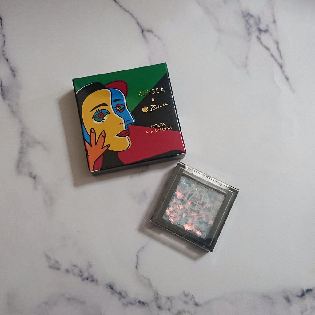 ZEESEA ×PICASSO COLOR EYE SHADOW 単色/ZEESEA/単色アイシャドウを使ったクチコミ(3枚目)