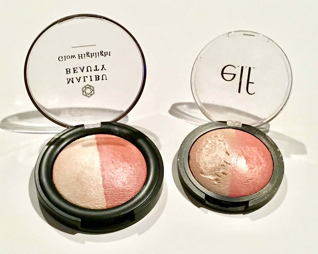 ベイクドハイライター/e.l.f. Cosmetics/パウダーハイライトを使ったクチコミ(3枚目)