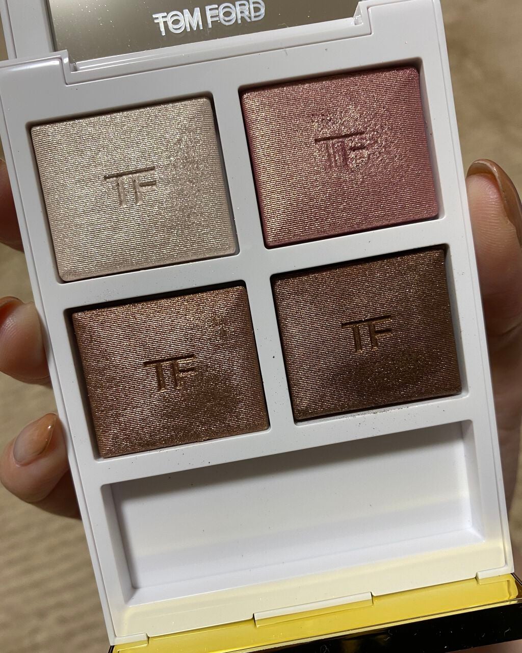 ソレイユ アイ カラー クォード/TOM FORD BEAUTY/アイシャドウパレットを使ったクチコミ(1枚目)