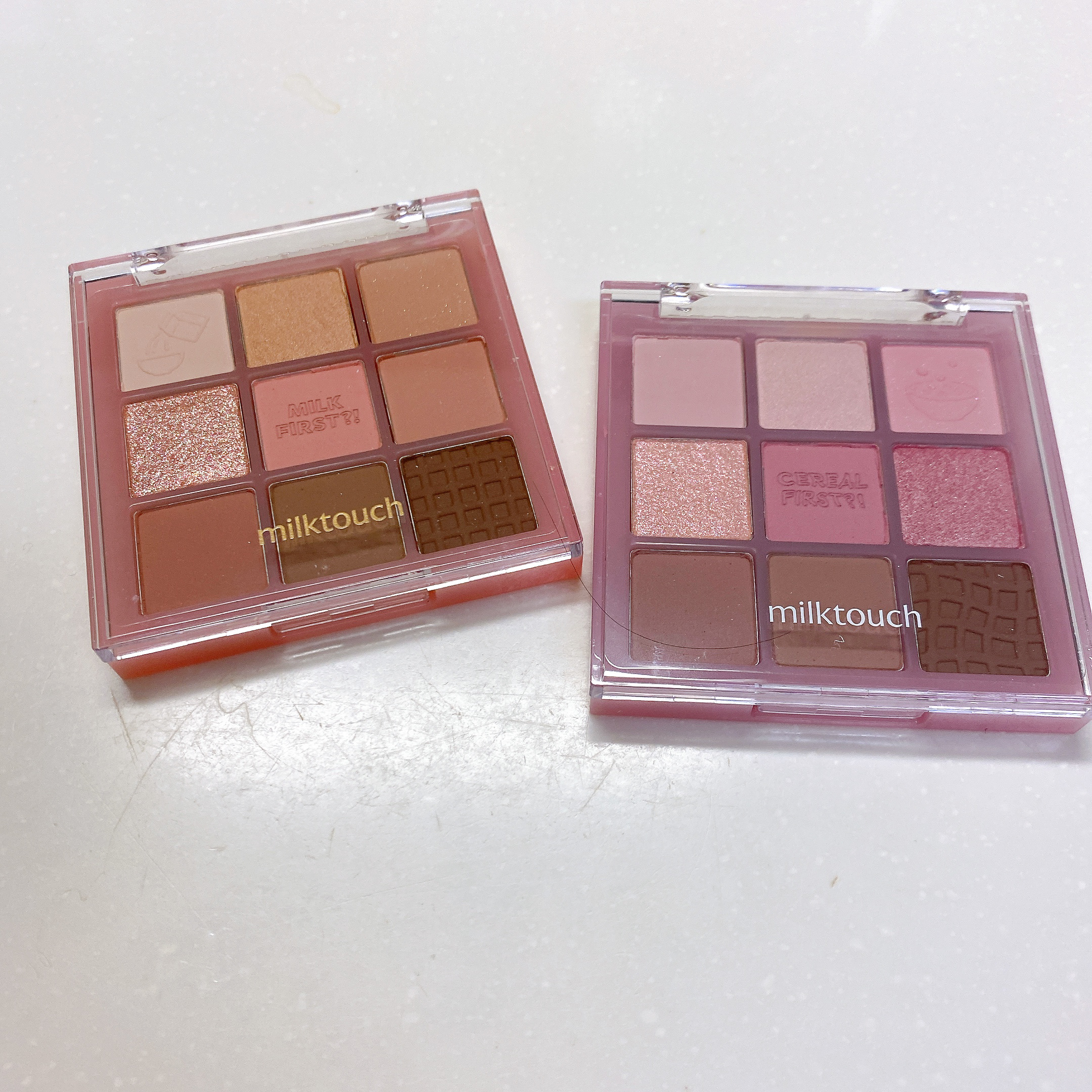 トーンオンシャドウパレット 01 トゥデイシリアルボール(Today cereal bowl)/Milk Touch/アイシャドウパレットを使ったクチコミ（1枚目）